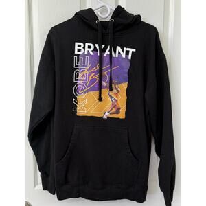 Kobe Bryant New black hoodie large Streetwear Official 24 Lakers signature
